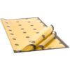 Papel Coreano Dorado Lunares Negro x20 pliegos