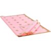 Papel Coreano Rosa Lunares Dorado x20 pliegos