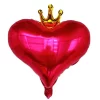 Globos Foil 20' Corazon Corona x12 unid - Image 8
