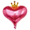 Globos Foil 20' Corazon Corona x12 unid - Image 4
