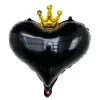 Globos Foil 20' Corazon Corona x12 unid - Image 5