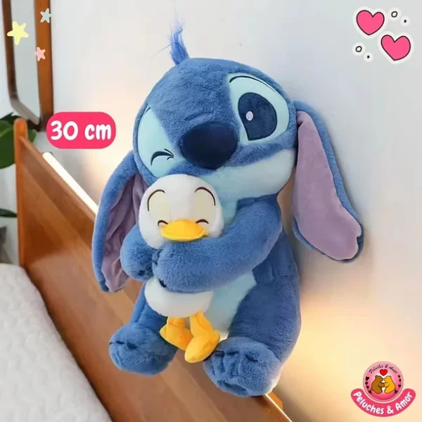 Peluche Stitch c/patito 30cm PS699 - Image 5