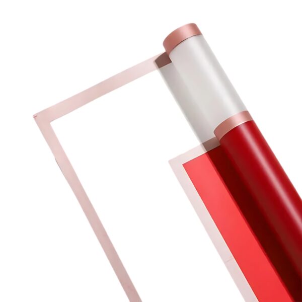 Papel Coreano de Cuadro Rojo x20 pliegos