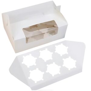 Cajas CupCake #6 (24x15cm) x12 unid