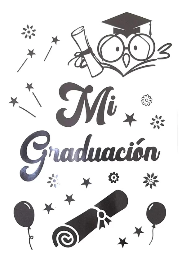 Stickers para Graduacion x12 unid - Image 5