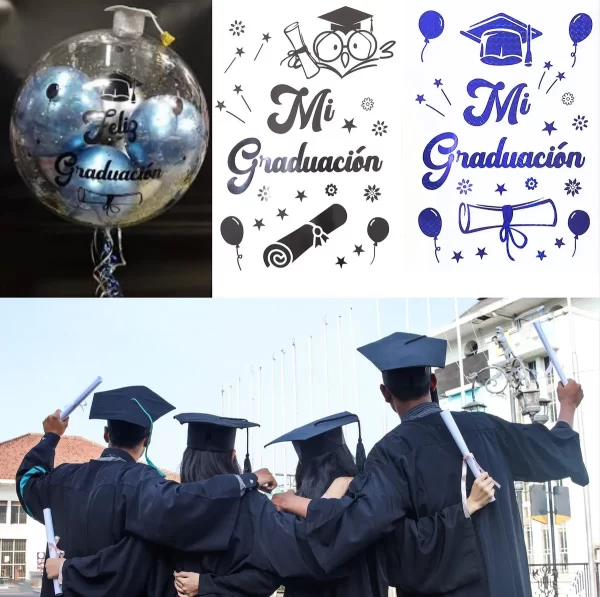 Stickers para Graduacion x12 unid - Image 2