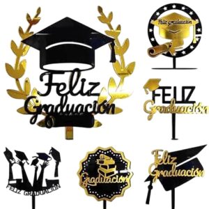 Topper Acrilico Graduacion x10 unid.