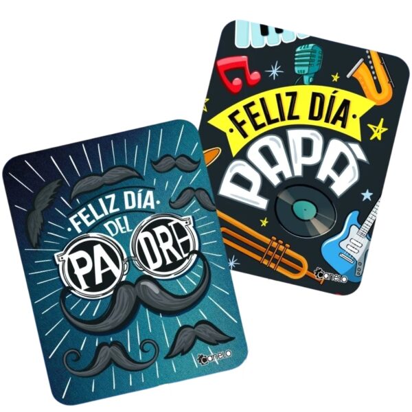 Habladores sin palito p/ Papá x 24 unid