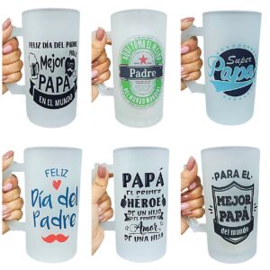 Jarras Cerveceras para Papá x4 unid