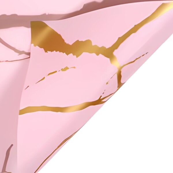Papel Coreano Marmól Rosado x20 pliegos