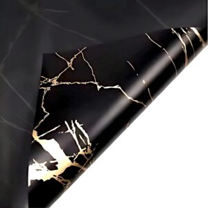 Papel Coreano Marmól Negro x20 pliegos