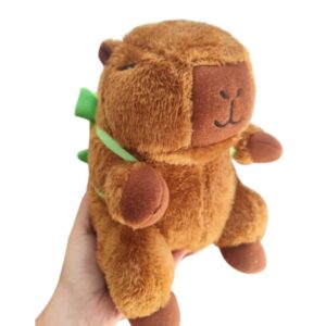 Peluche Capibara C/Tortuga 25cm #SE08