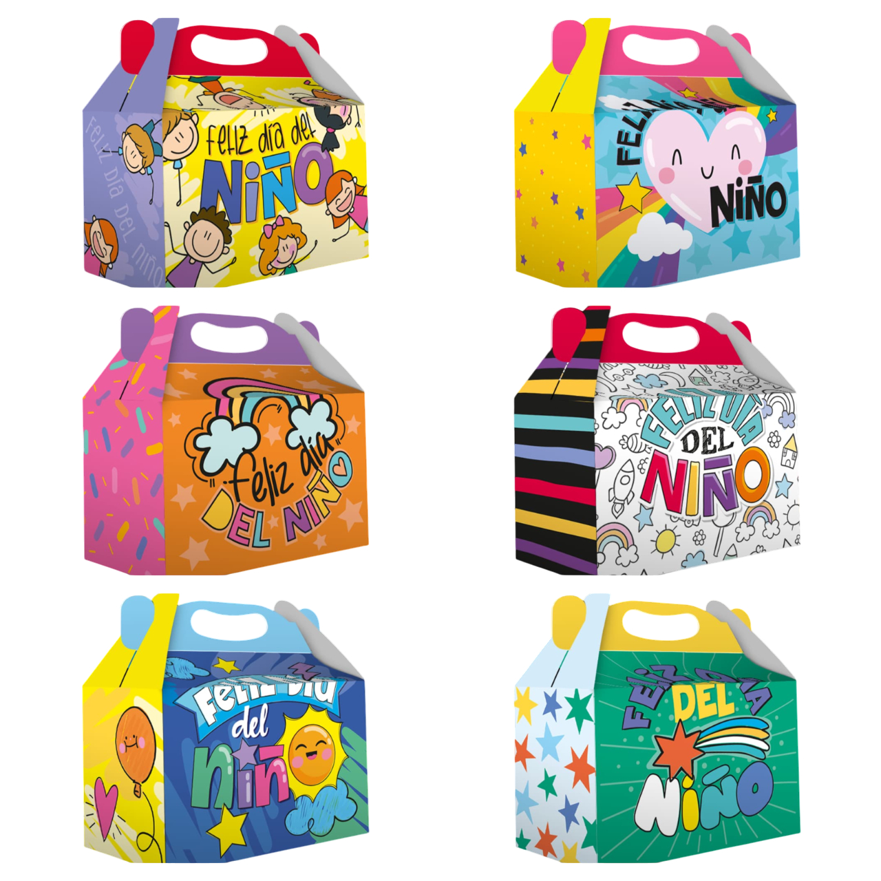 Cajas Cotillón Niño x12 unid.
