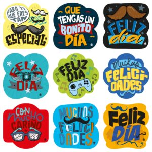 Habladores Surtido Varón x 32 unid