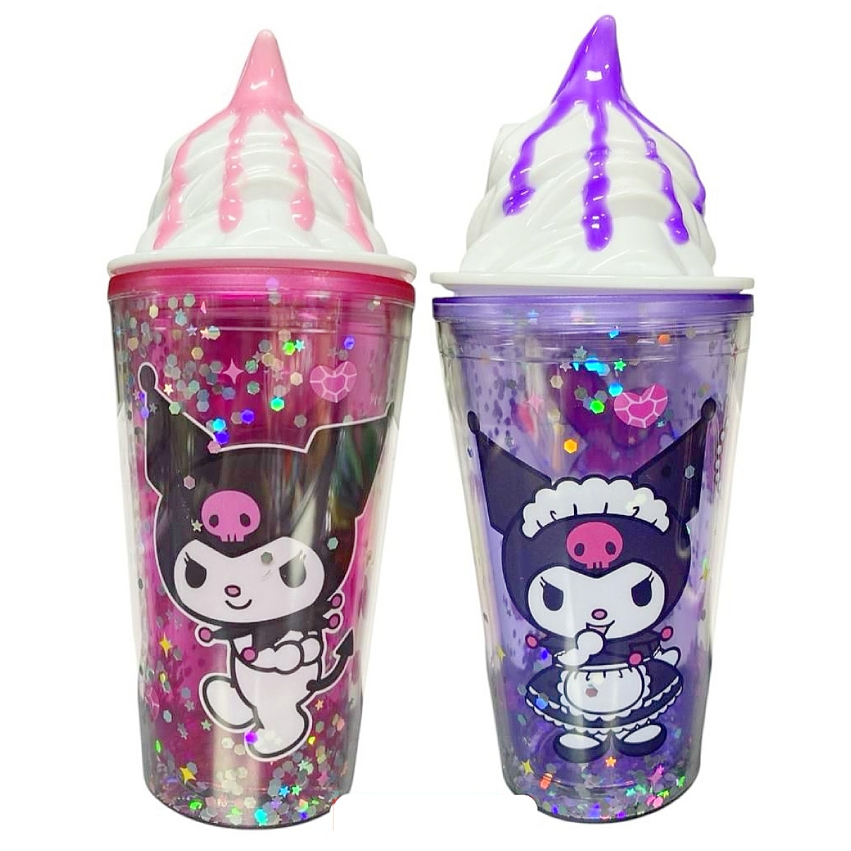 Vaso Kuromi Melody Helado c/pitillo #16061-6