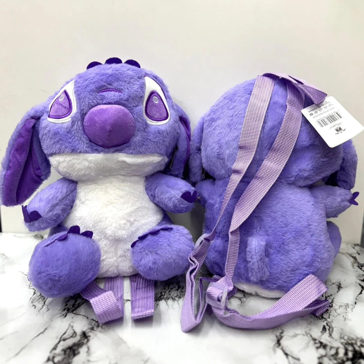 Bolso Stitch Morado 30cm #L1966-70 - Image 2
