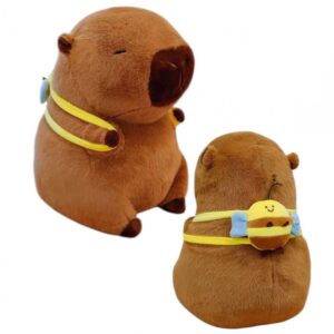 Peluche Capibara Morral Abeja 30cm #PS684