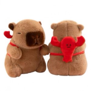 Peluche Capibara Camaron 25cm #PS894**