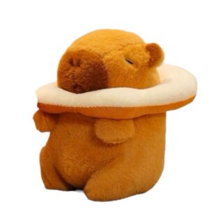 Peluche Capibara Cuellero 25cm #PS897**