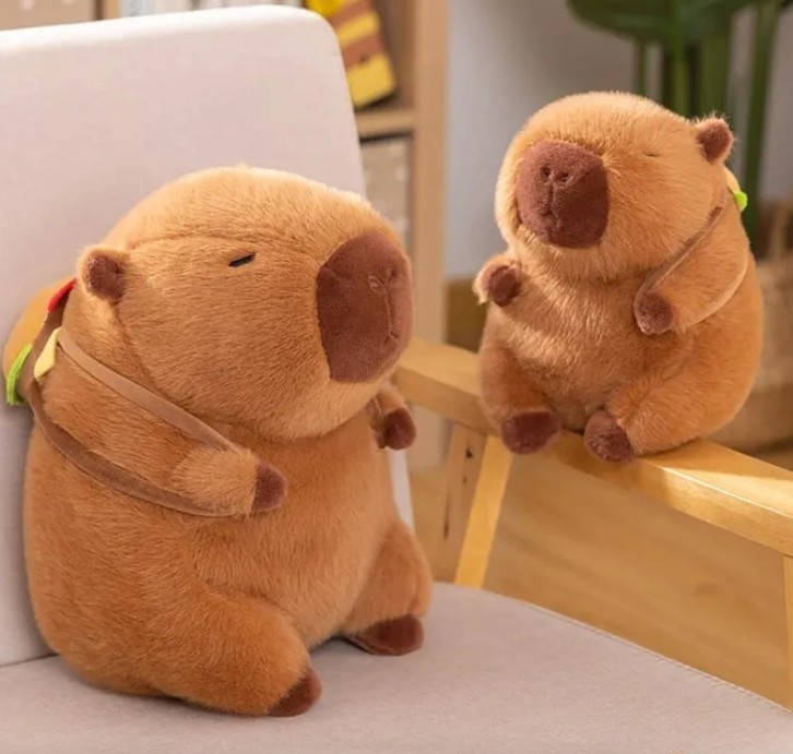 Peluche Capibara Hamburguesa 45cm #PS855** - Image 5