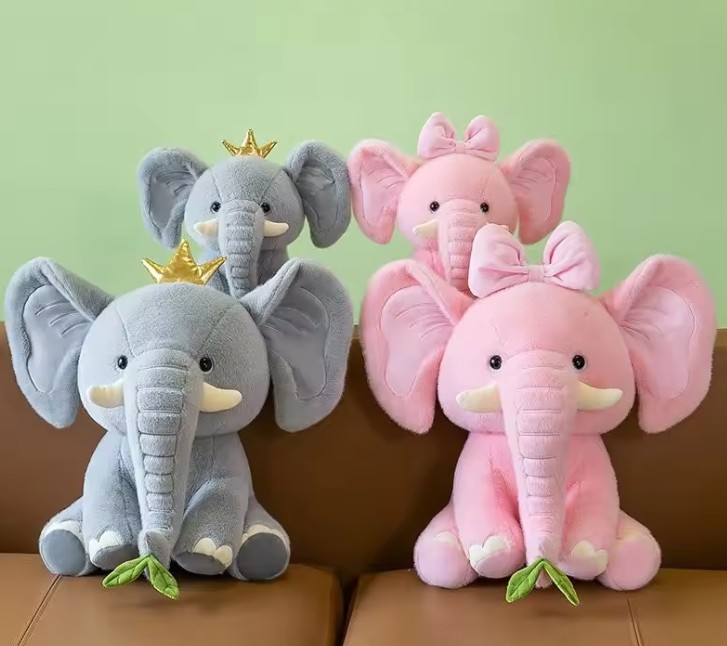 WEIGEDU Animales de peluche de elefante para niñas y niños, regalos WEIGEDU Animales de peluche de elefante para niñas y niños, regalos