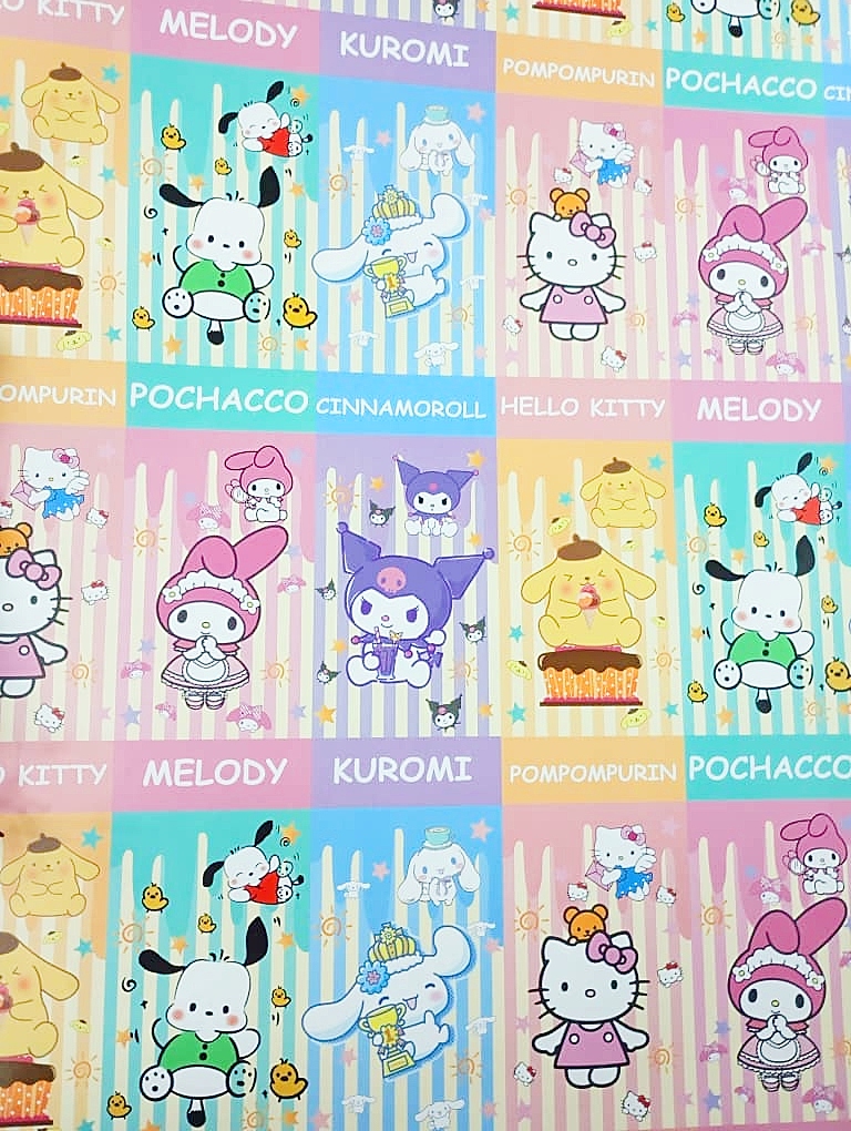 Papel de regalo infantil #2 Sanrio x20 pliegos - Image 2