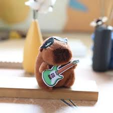 Llavero Peluche Capibara Guitarra PS824 - Image 2