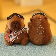 Llavero Peluche Capibara Guitarra PS824 - Image 3