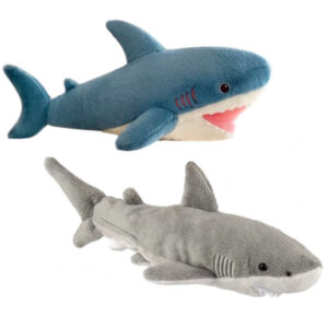 Peluche Tiburon Gris 80cm PS418**