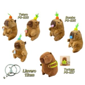 Llavero Peluche Capibara Mix1 PS823*