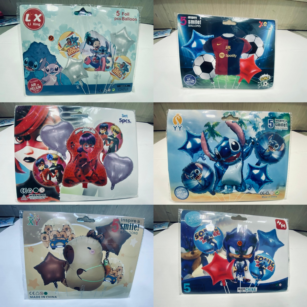 Set De Globos Infantiles 5 Piezas - Image 4