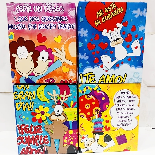 Cajas Detalles Regalo c/tapa x9 unid. - Image 2