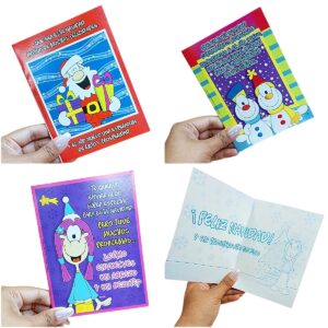 Tarjetas Detalles Navidad  x12 unid