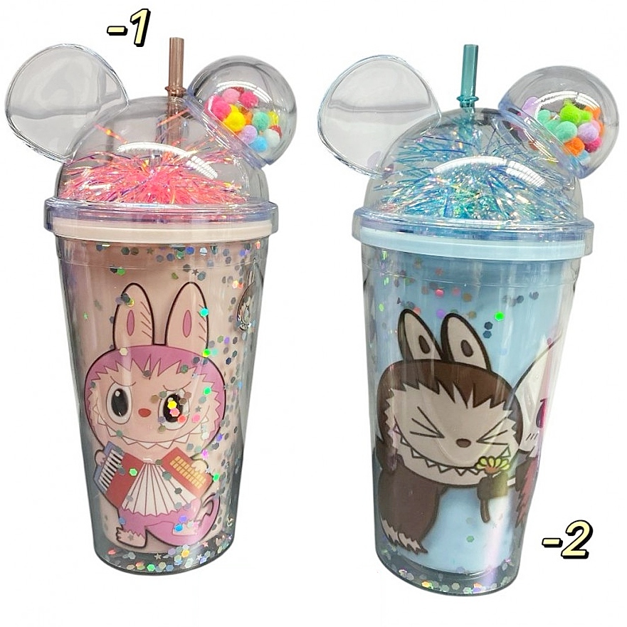 Vaso Labubu Orejas 450 ML #404-19