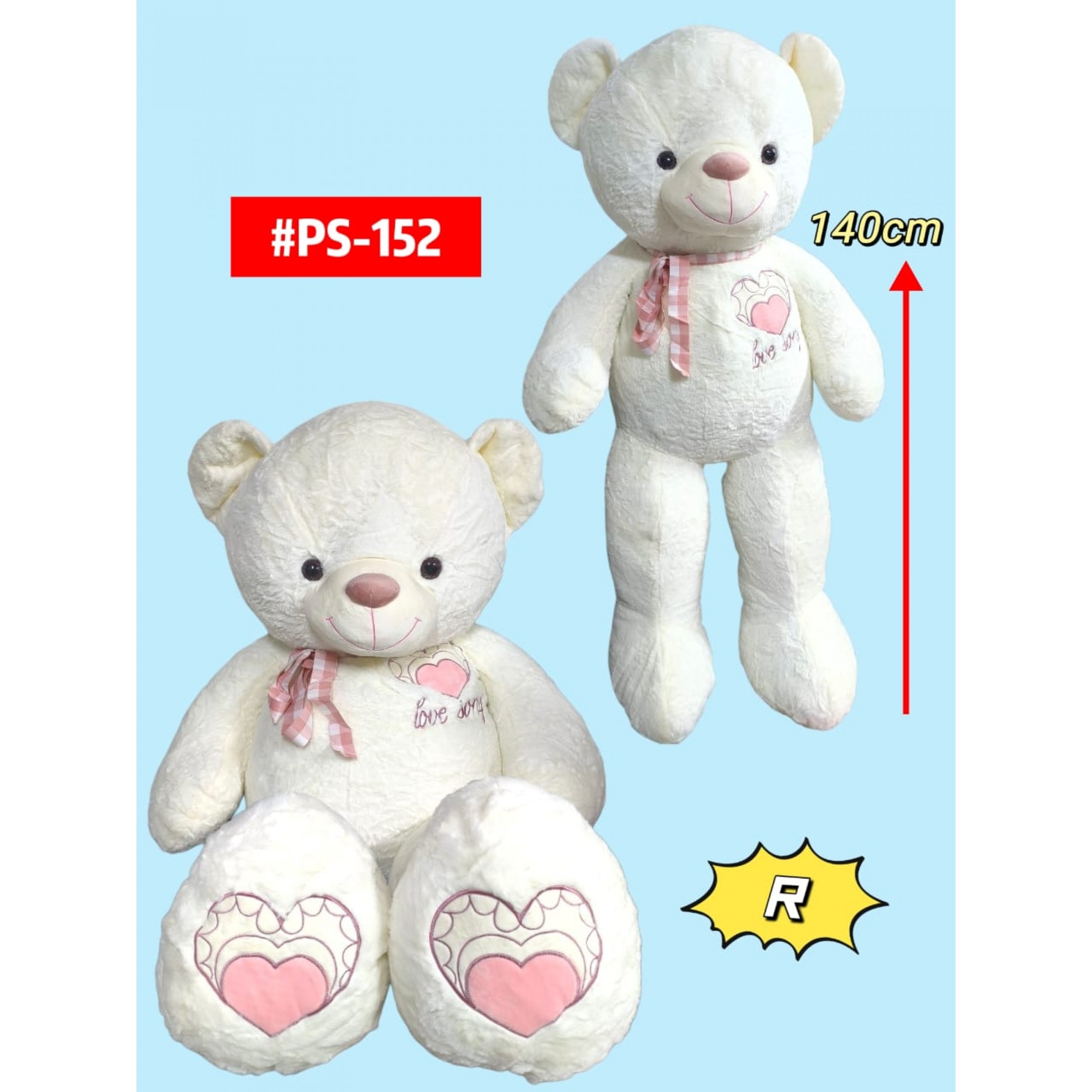 Peluche Oso Love Song 140cm PS152* - Image 3