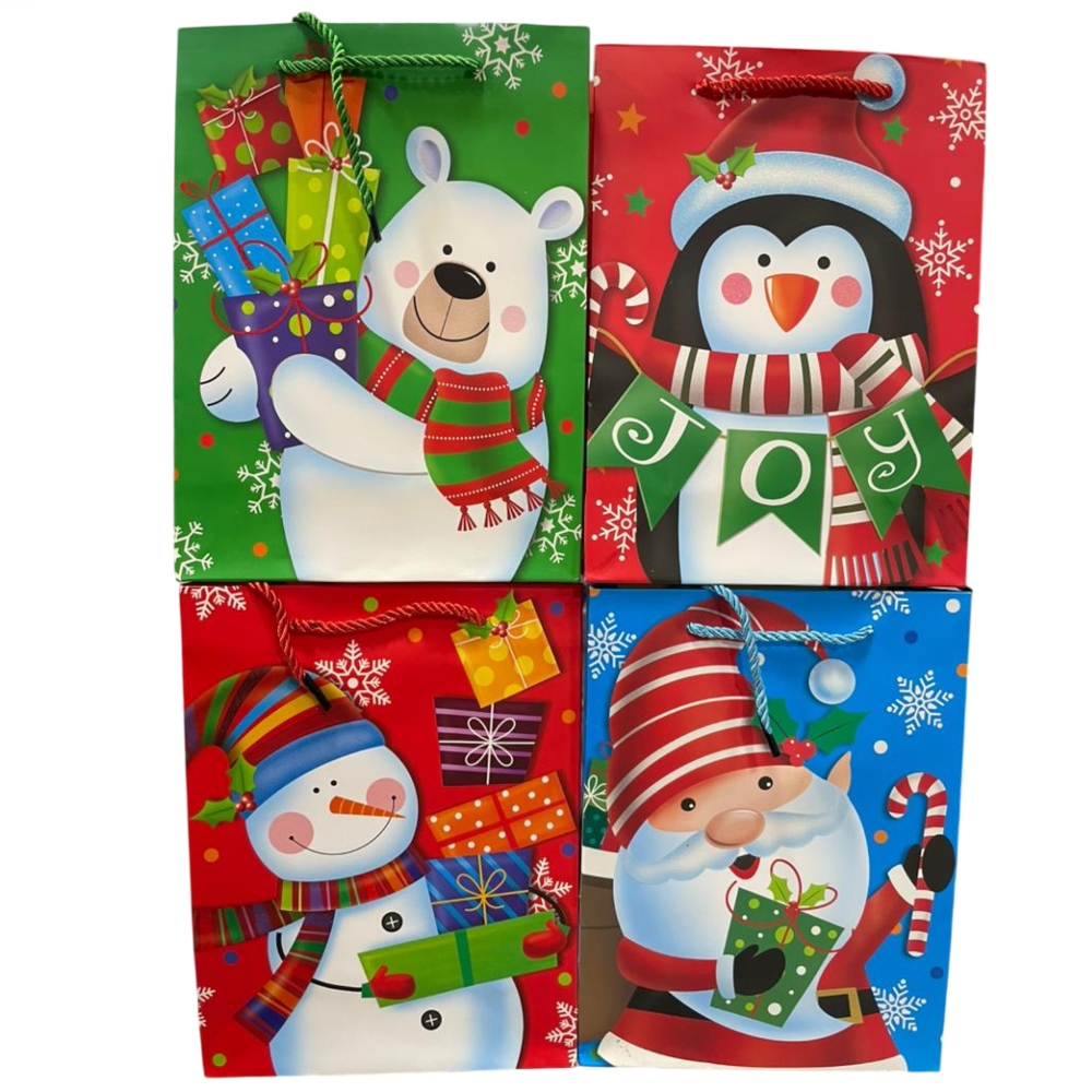 Bolsas Lujo 24×18 Navidad Color x12 unid
