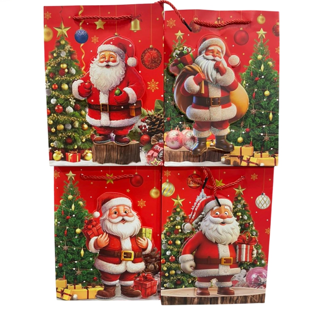 Bolsas Lujo 24×18 Navidad Arbol x12 unid