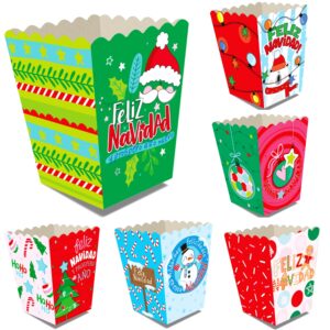 Cajas Cotuferas Peq. Navidadx 12 unid.