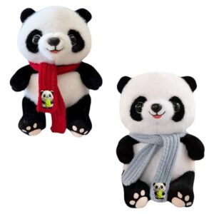 Peluche Panda Bufanda 25cm PS1014**