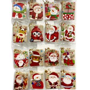 Tarjetas Navidad Santa x128 unid