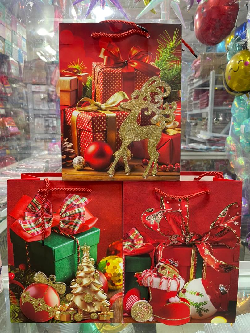 Bolsas Lujo 24×18 Navidad Regalo x12 unid - Image 3