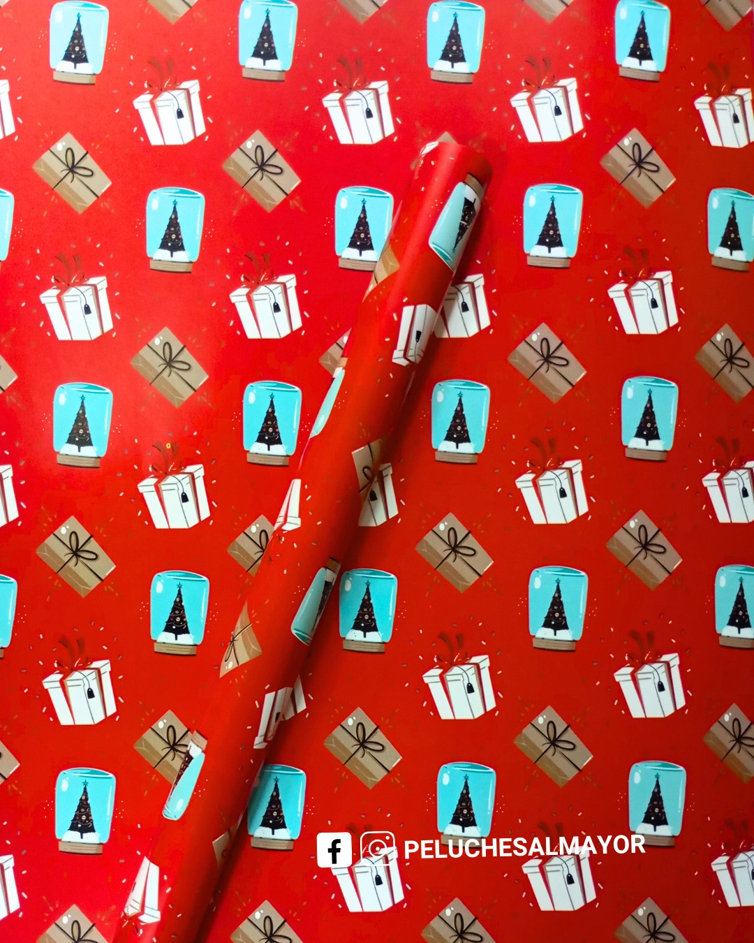 Papel de Regalo Navidad #1 x100 pliegos - Image 16