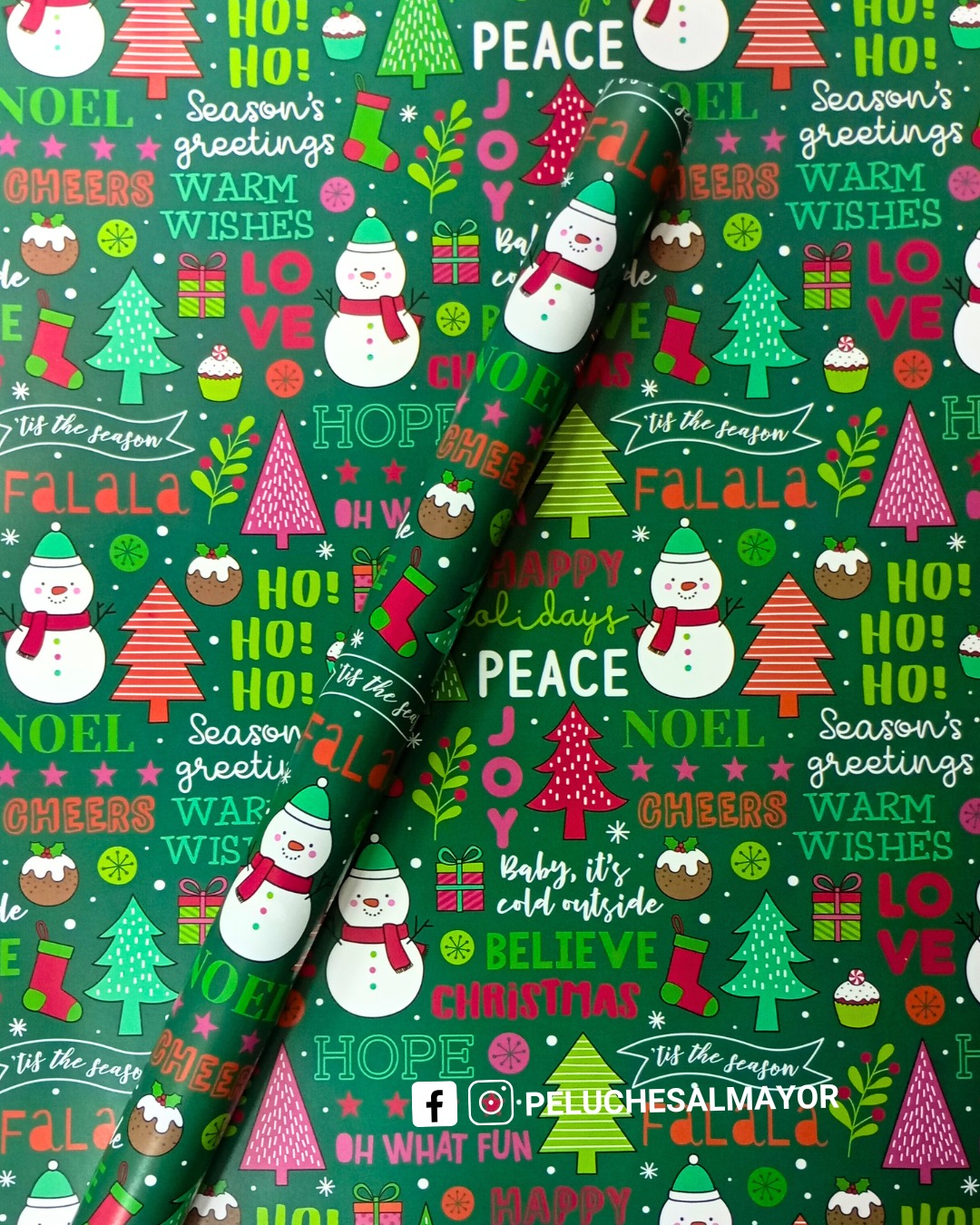 Papel de Regalo Navidad #1 x100 pliegos - Image 15