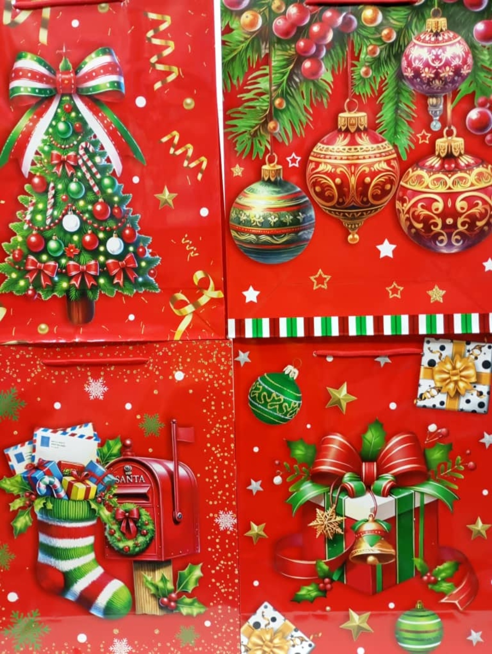 Bolsas Navidad 18×24 Arbol x12 unid - Image 2