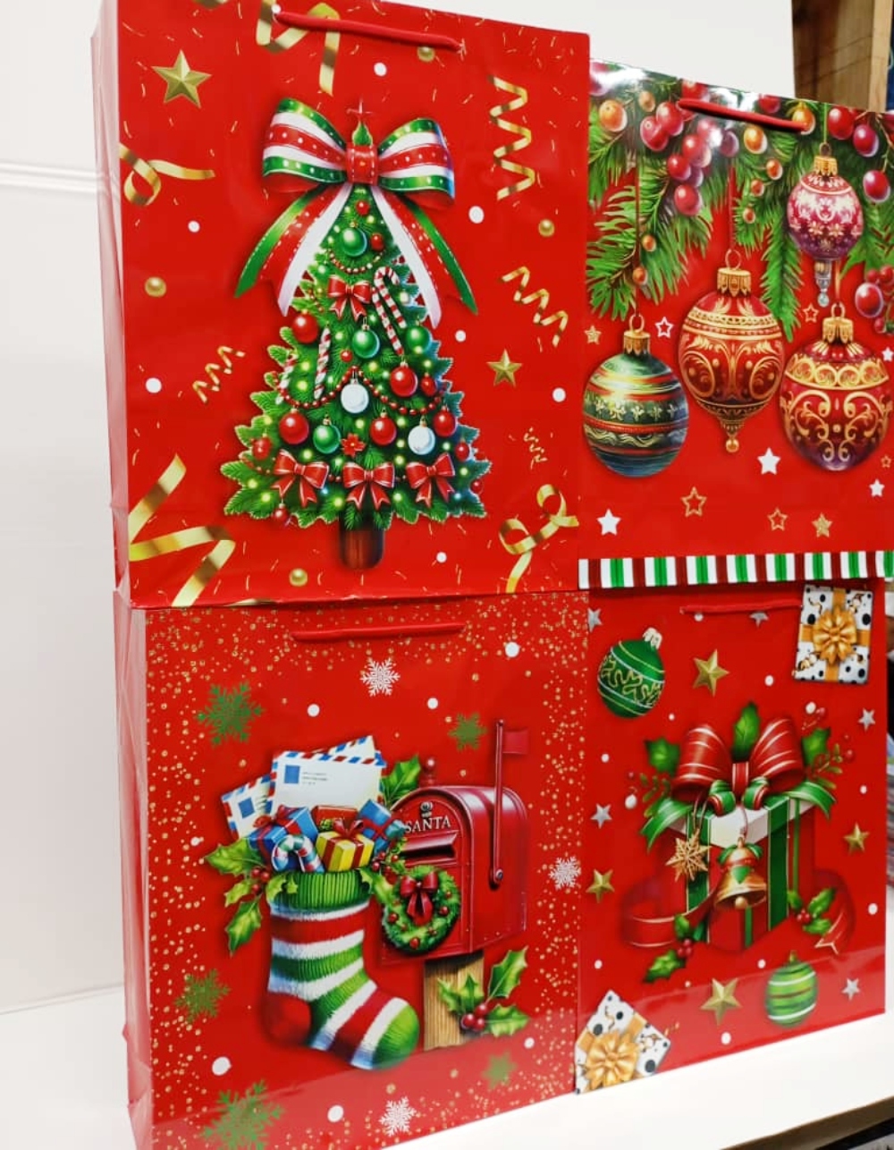 Bolsas Navidad 18×24 Arbol x12 unid - Image 3