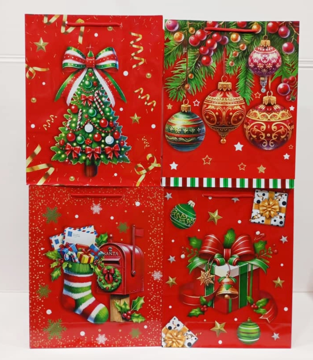 Bolsas Navidad 18×24 Arbol x12 unid - Image 5