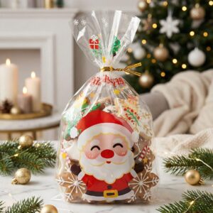 Bolsitas de Celofan Navidad (16x24) x50 unid