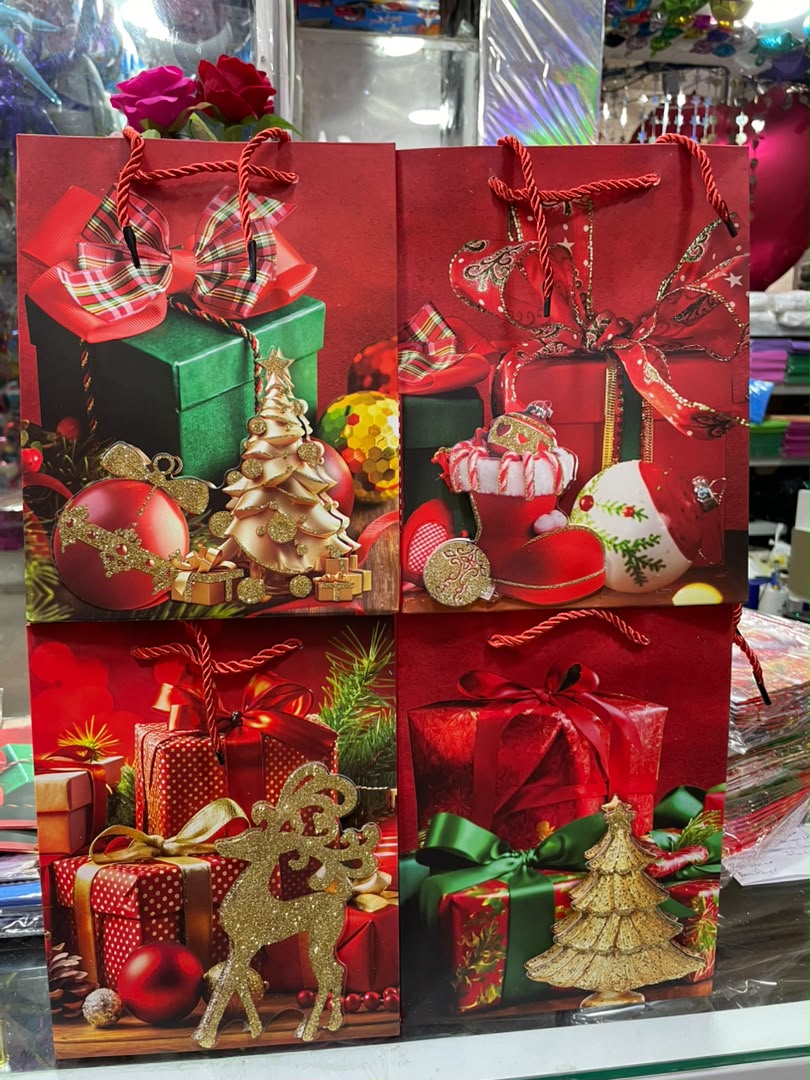 Bolsas Lujo 24×18 Navidad Regalo x12 unid - Image 2