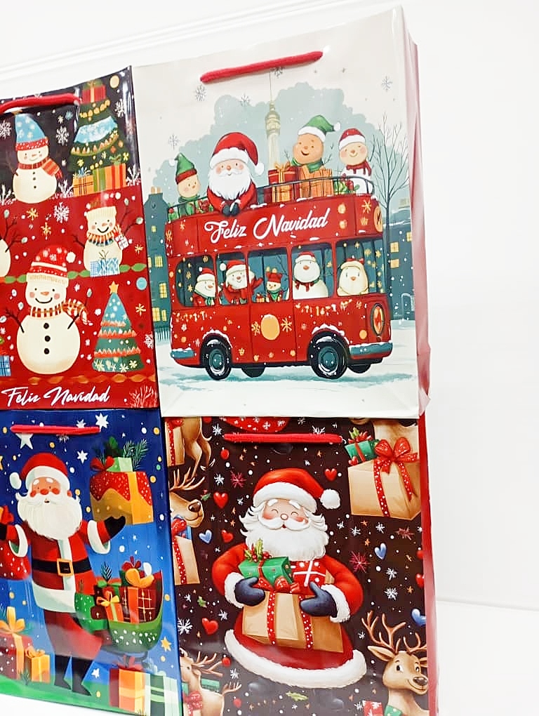 Bolsas Clasic 24×18 Navidad Color x12 unid - Image 2