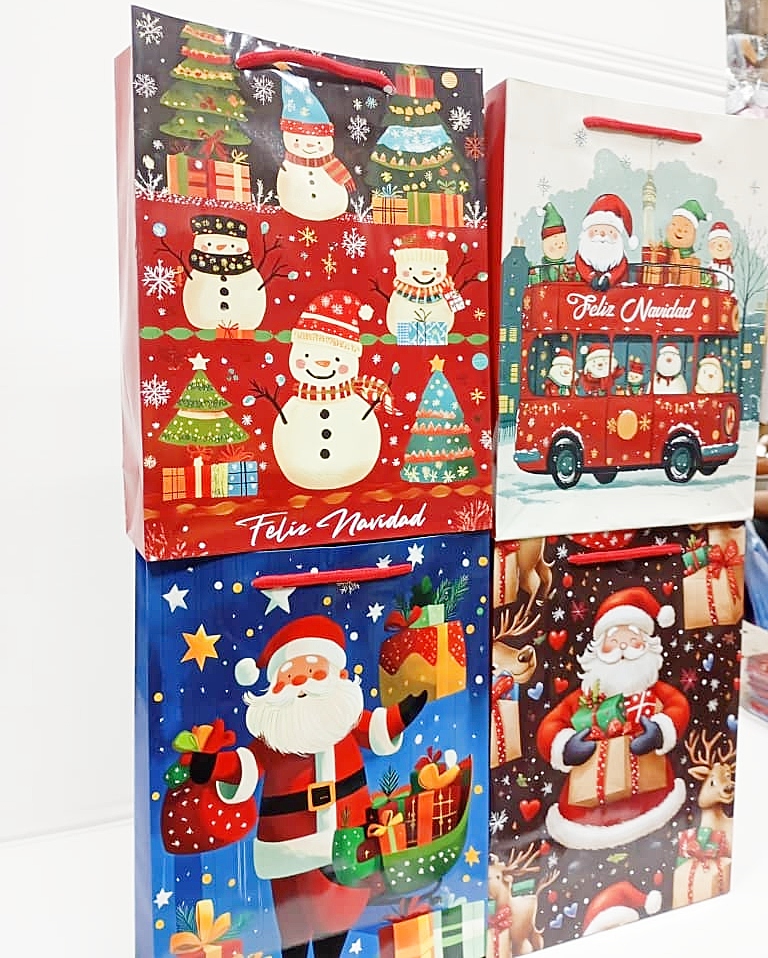 Bolsas Clasic 24×18 Navidad Color x12 unid - Image 3